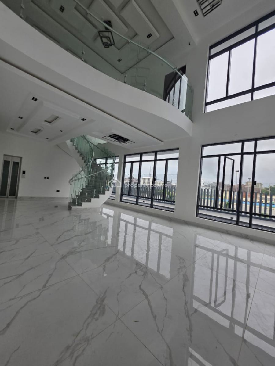 Newly Built Five (5) Bedroom House with a Study, Maid Room, Etc., Pinnock Beach Estate, Lekki, Lagos, Detached Duplex for Sale