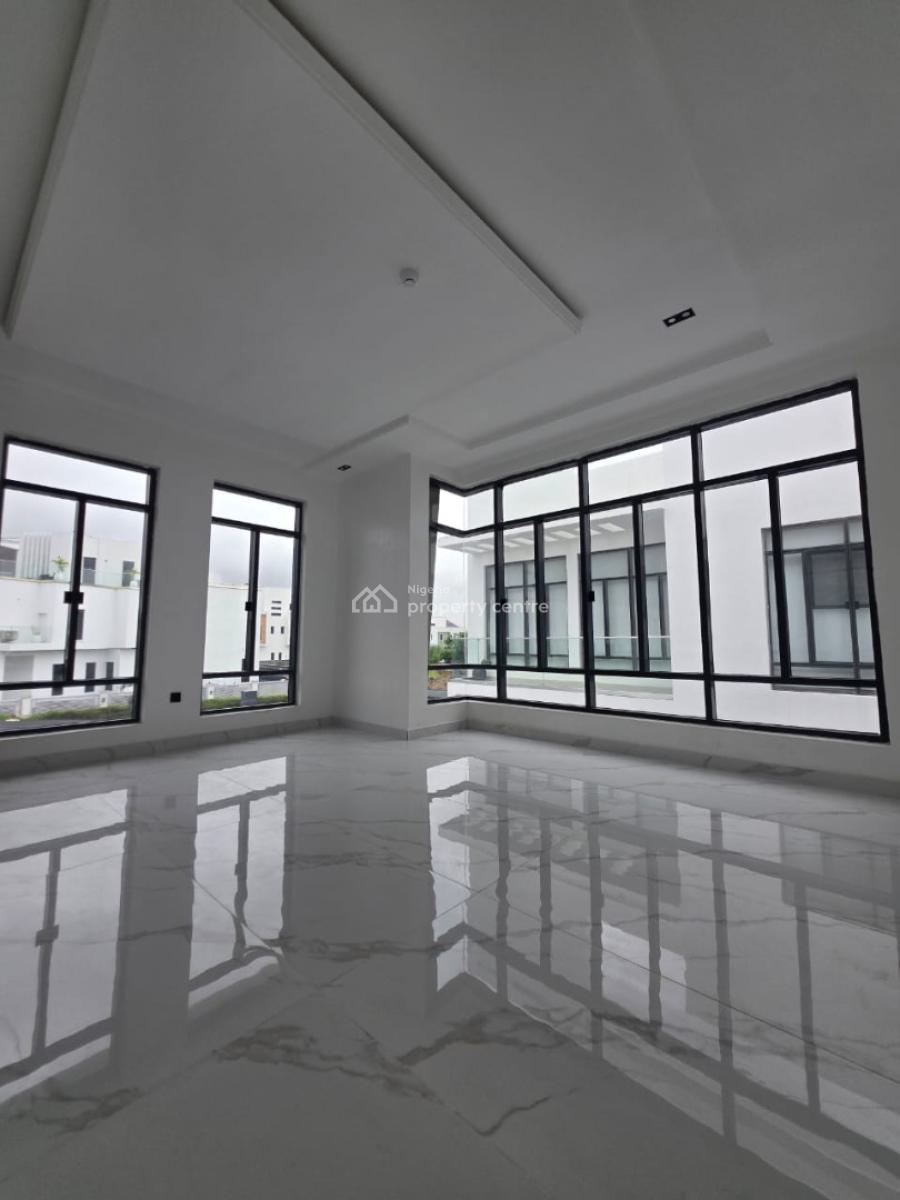 Newly Built Five (5) Bedroom House with a Study, Maid Room, Etc., Pinnock Beach Estate, Lekki, Lagos, Detached Duplex for Sale