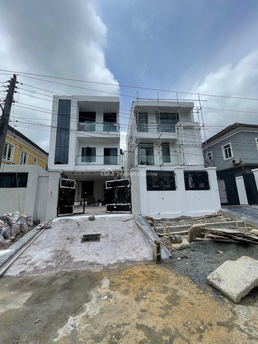 Luxurious 5 Bedroom Fully Detached Duplex with Study/gym, Indoor Pool, Chevron Lekki, Lekki, Lagos, Detached Duplex for Sale