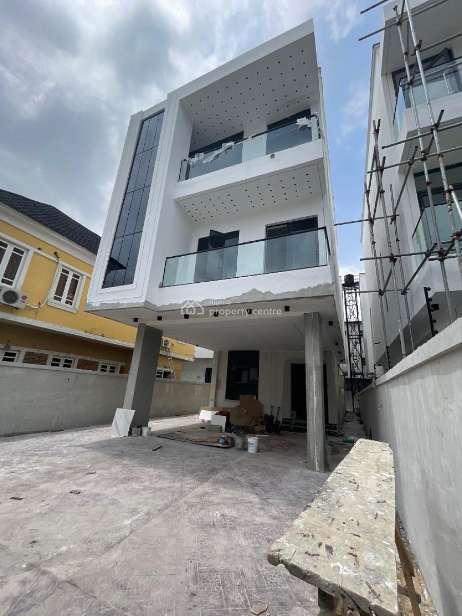 Luxurious 5 Bedroom Fully Detached Duplex with Study/gym, Indoor Pool, Chevron Lekki, Lekki, Lagos, Detached Duplex for Sale