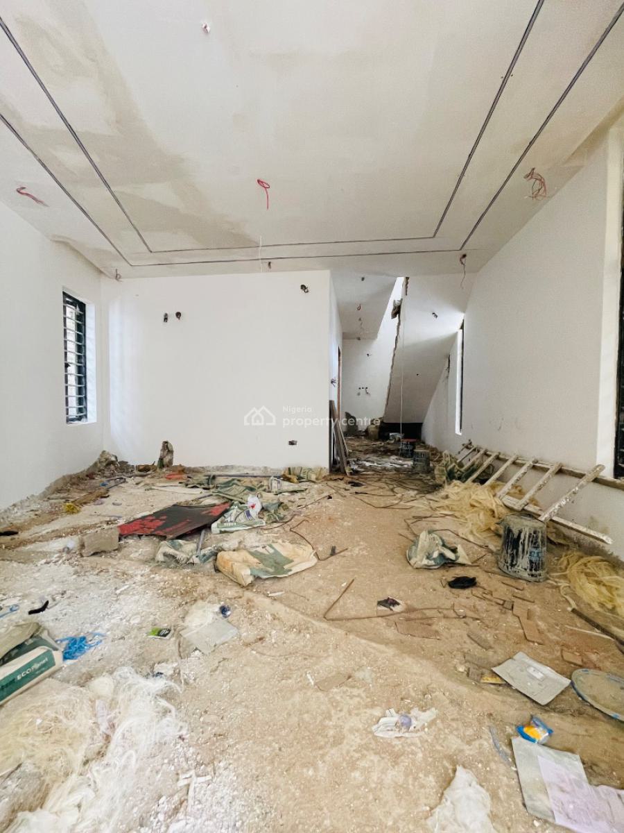 Pristine Newly Built 4 Bedroom Semi-detached Duplex Plus Bq, Smartly Built Home with Bq in a Secured Estate, Gra Phase 1, Magodo, Lagos, Semi-detached Duplex for Sale