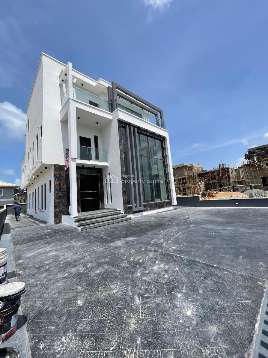 5 Bedroom Fully Detached Duplex, Kitchenette, Ceiling Void and 8 Cars, Lekki County, Ikota, Lekki, Lagos, Detached Duplex for Sale