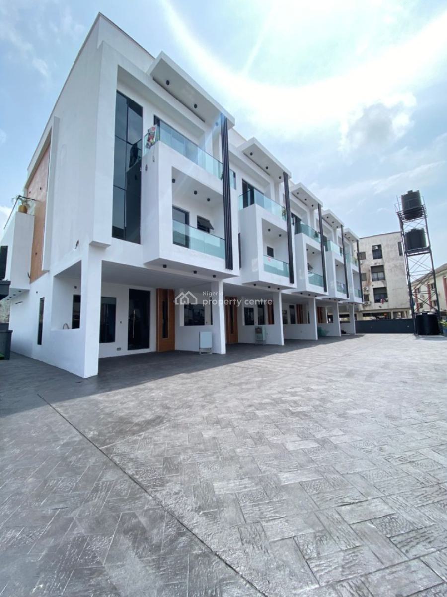 Opulent 4 Bedroom Terraced Duplex with Bq, Osapa, Lekki, Lagos, Terraced Duplex for Sale