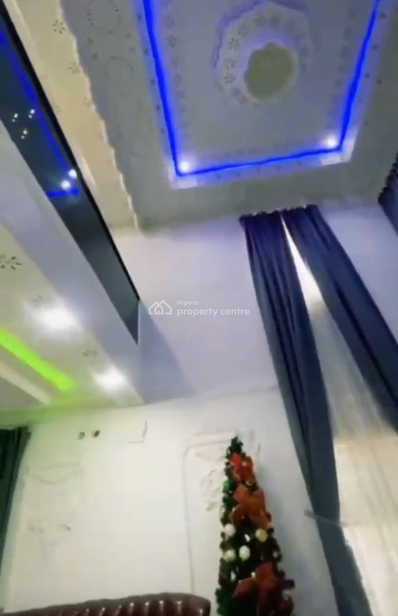 Distress Fully Detached & Furnished Duplex with Bq,600sqm, Cofo, Wuye Main(tarred Rd), Wuye, Abuja, Detached Duplex for Sale
