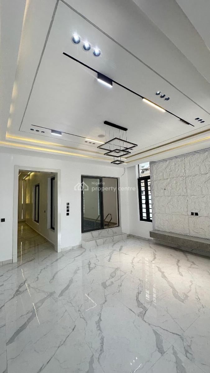 Luxurious 5 Bedroom Fully Detached Duplex with Study/gym Room, Chevron, Lekki, Lagos, Detached Duplex for Sale