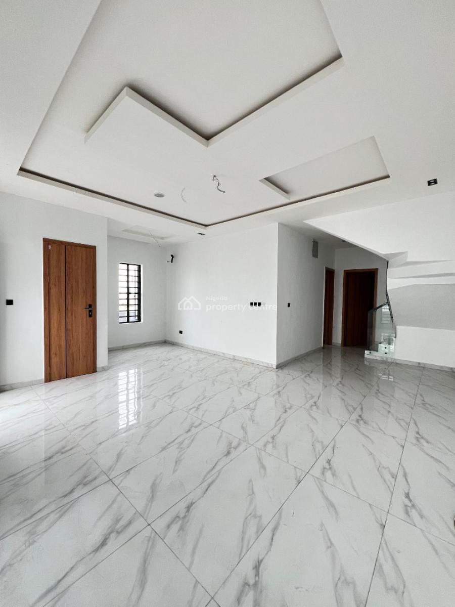 Contemporary 4 Semi Detached Duplex with Bq in a Serene Environment, Orchid, Lekki, Lagos, Semi-detached Duplex for Sale