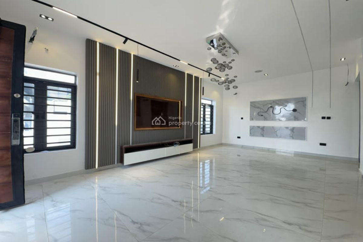 Stunning 4 Bedroom Detached Duplex with Swimming Pool and Bq, Ajah, Lagos, Detached Duplex for Sale