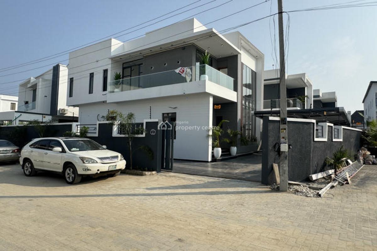 Stunning 4 Bedroom Detached Duplex with Swimming Pool and Bq, Ajah, Lagos, Detached Duplex for Sale