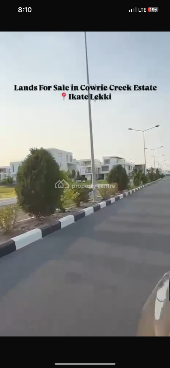 Talking to Direct Mandate 800sqm in Cowrie Creek Estate Ikate Lekki, Cowrie Creek Estate Spar Road Ikate Lekki Lagos, Ikate, Lekki, Lagos, Residential Land for Sale