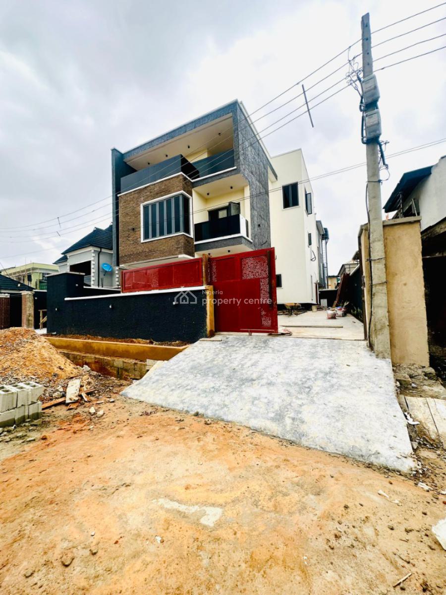 Newly Built 5 Bedroom Fully Detached Duplex with Exceptional Features, Adeniyi Jones, Ikeja, Lagos, Detached Duplex for Sale
