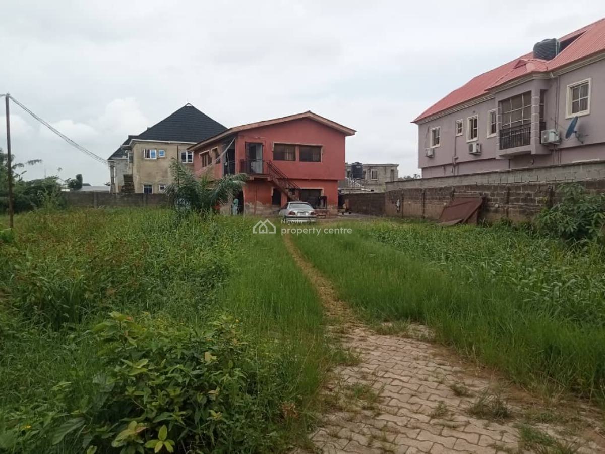 2 Plot of Dray Level Table Land with Little Structure, Obawole (kayfarm Axis), Ogba, Ikeja, Lagos, Mixed-use Land for Sale