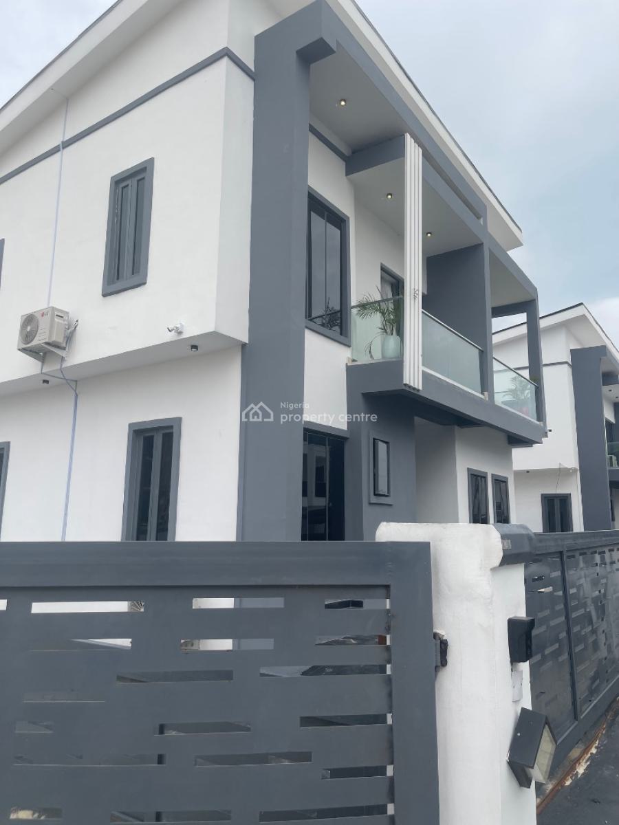Stunning 4 Bedroom Fully Detached House, Daffodil Estate Chevron Toll, Lekki, Lagos, Detached Duplex Short Let