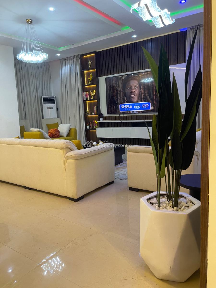 Stunning 4 Bedroom Fully Detached House, Daffodil Estate Chevron Toll, Lekki, Lagos, Detached Duplex Short Let