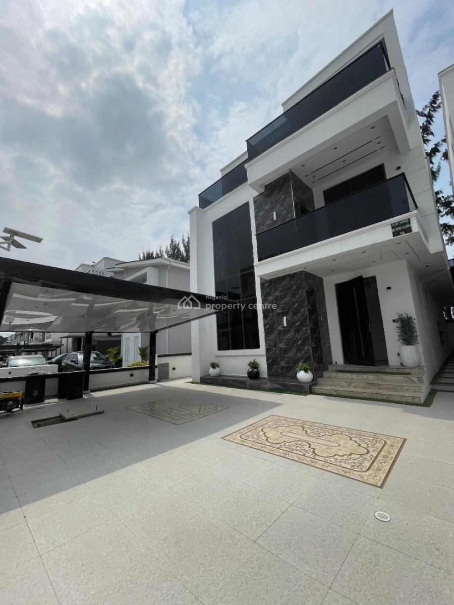 Automated  Luxury 5 Bedroom Fully Detached Duplex with Rooftop Terrace, Lekki County Estate, Ikota, Lekki, Lagos, Detached Duplex for Sale