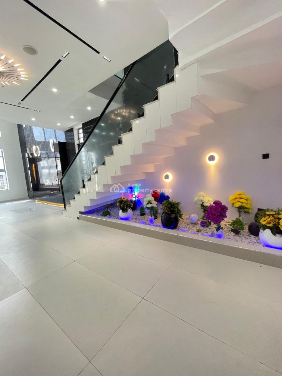 Automated  Luxury 5 Bedroom Fully Detached Duplex with Rooftop Terrace, Lekki County Estate, Ikota, Lekki, Lagos, Detached Duplex for Sale