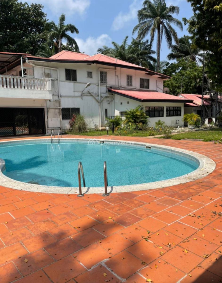 Massive 4-bedroom Detached House on 3000sqm, Old Ikoyi, Ikoyi, Lagos, Detached Duplex for Rent
