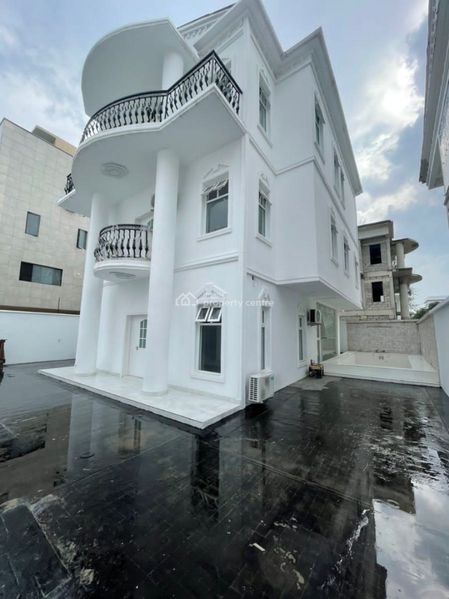 New Spacious 5 Bedroom Detached Duplex+ Bq and Swimming Pool, Secured and Serene Area, Banana Island, Ikoyi, Lagos, Detached Duplex for Rent