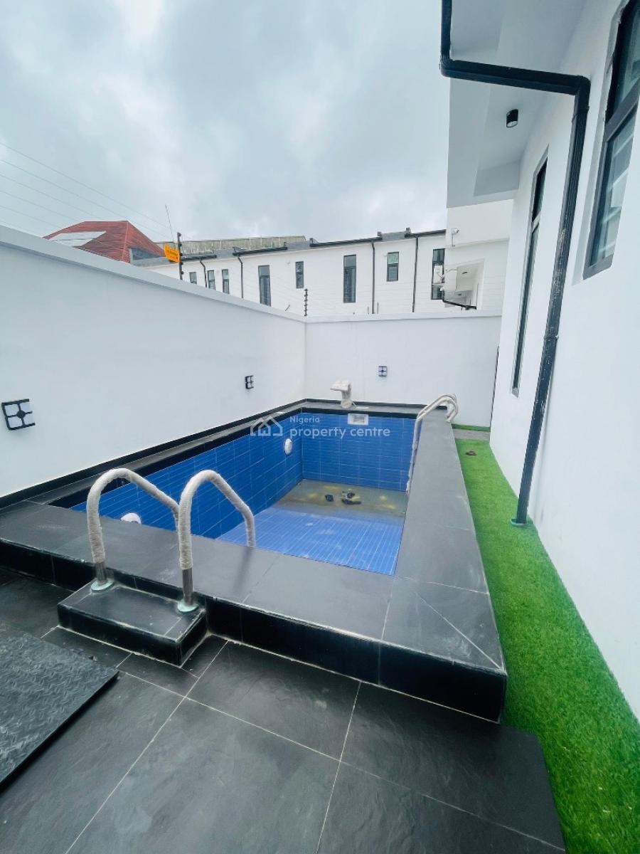 Exquisitely Finished Luxury 5 Bed Smart Home with Cinema and Pool, Chevron, Lekki, Lagos, Detached Duplex for Sale