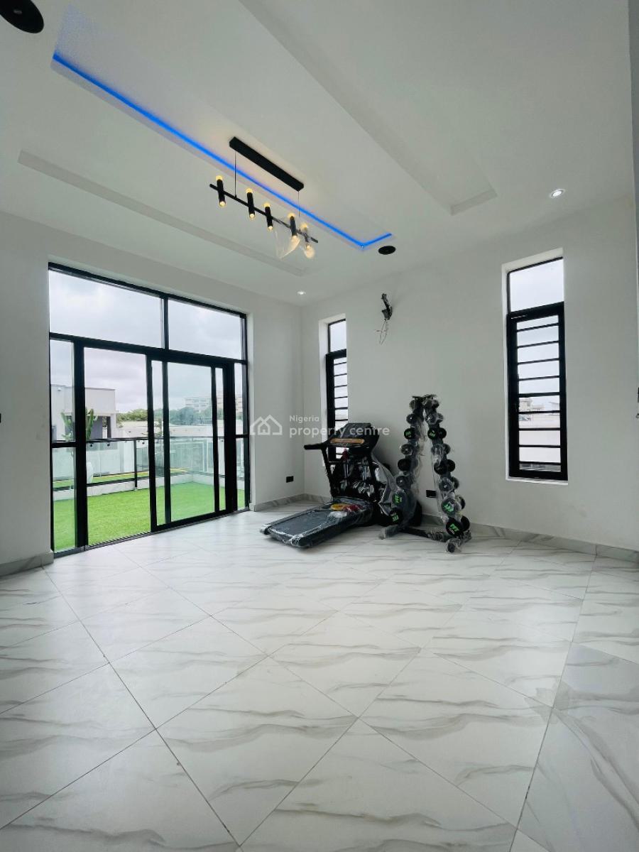 Exquisitely Finished Luxury 5 Bed Smart Home with Cinema and Pool, Chevron, Lekki, Lagos, Detached Duplex for Sale