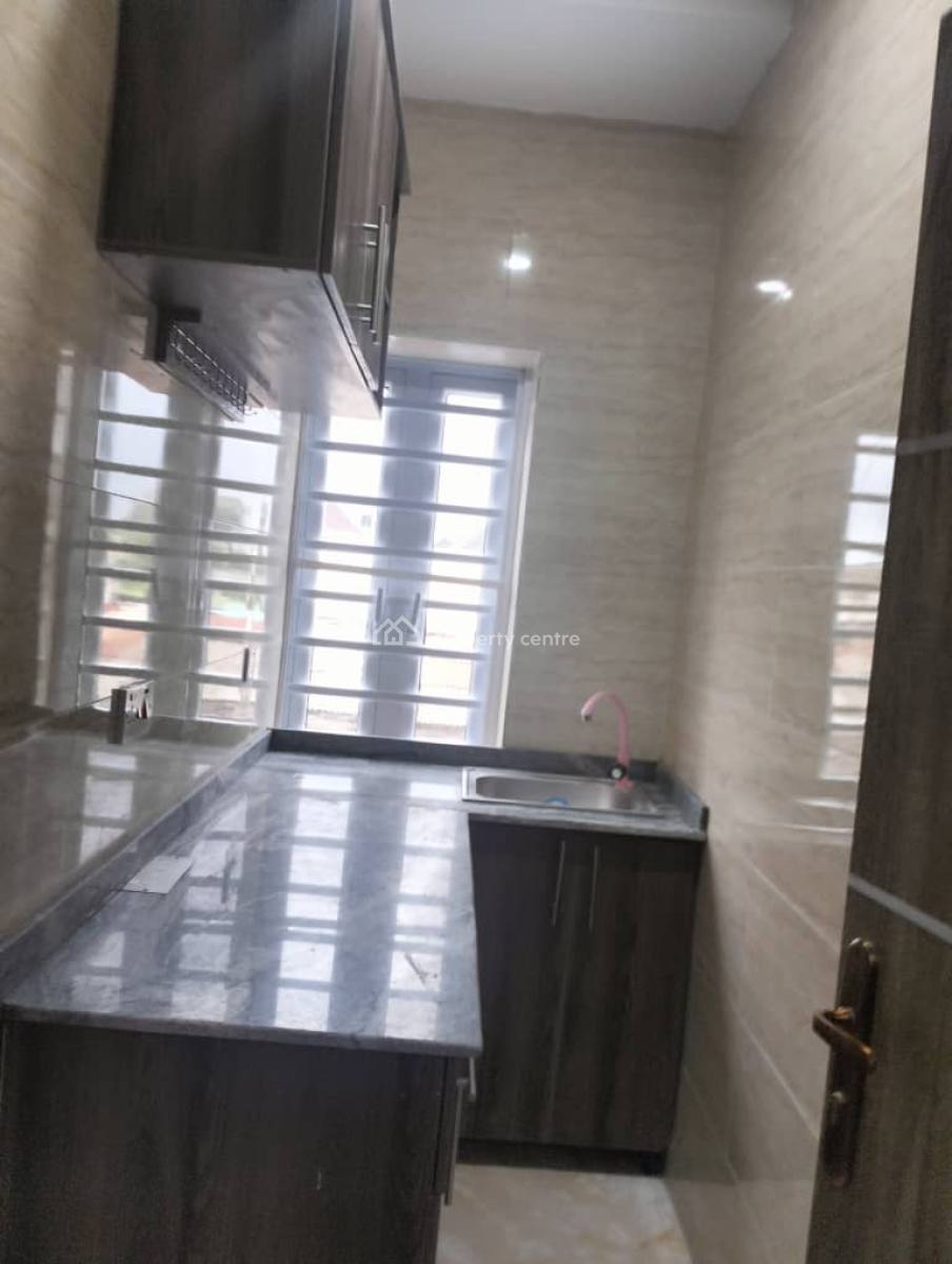 New Ensuit Executive Upstairs 2bedroom Flat with P.o.p, Off Ekoro Road, Abule Egba, Agege, Lagos, Flat / Apartment for Rent