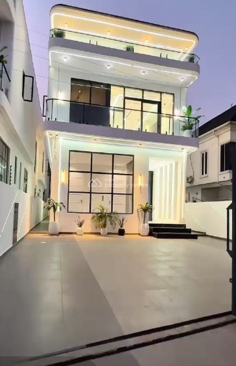 5 Bedroom Duplex, Chevron Toll Lekki, Lekki, Lagos, Detached Duplex for Sale