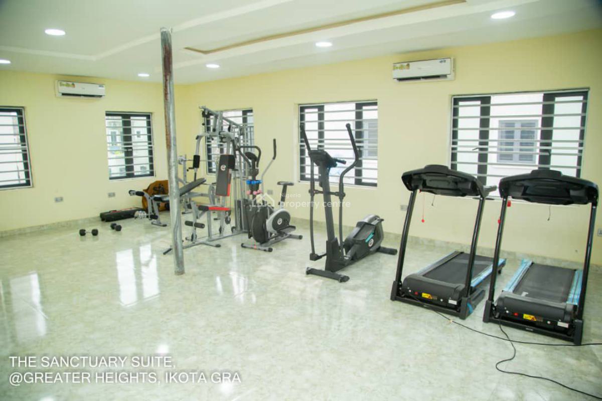 Luxury 2 Bedroom Flat at Ikota  Fully Serviced Apartment., Ikota, Lekki, Lagos, Flat / Apartment for Rent