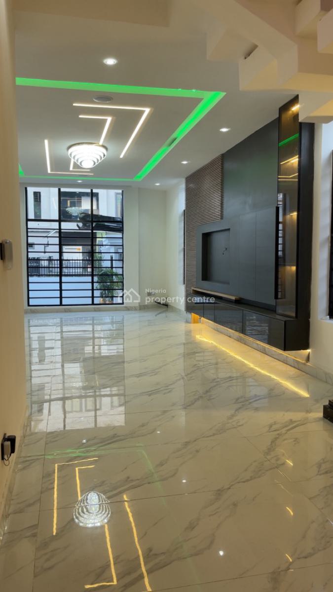 Newly Built 5 Bedroom Fully Detached with Pool, Daffodil Estate Chevron Lekki, Lekki, Lagos, Detached Duplex for Sale