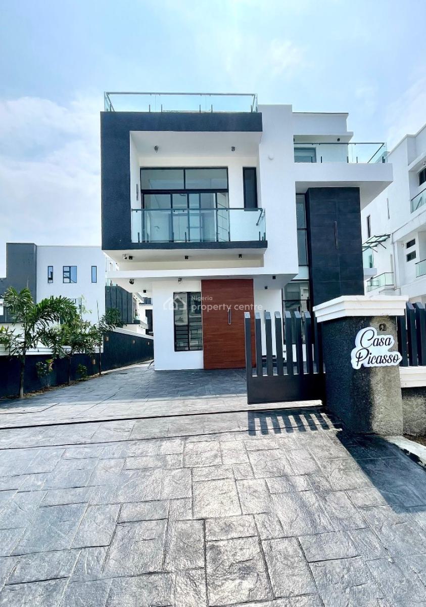 Exquisitely Luxury 5 Bedroom Fully Detached Duplex with Cinema, Lekki County, Lekki, Lagos, Detached Duplex for Sale
