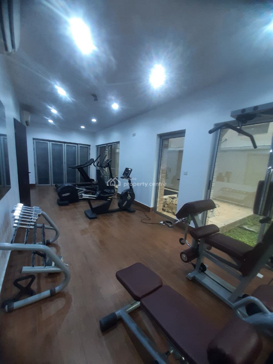 Serviced with 24/7 Power Supply 2 Bedroom En-suite Flat with Fitted Ki, Lekki Phase 1, Lekki, Lagos, Flat / Apartment for Rent