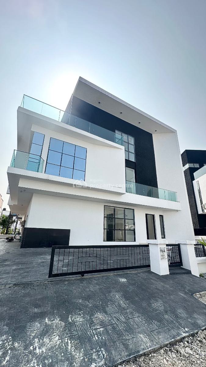 a Modern  Styled Fully Detached Lux, 5bdr  Duplex with All Necessities, Best Estate in Orchid Road, Lekki Phase 2, Lekki, Lagos, Detached Duplex for Sale