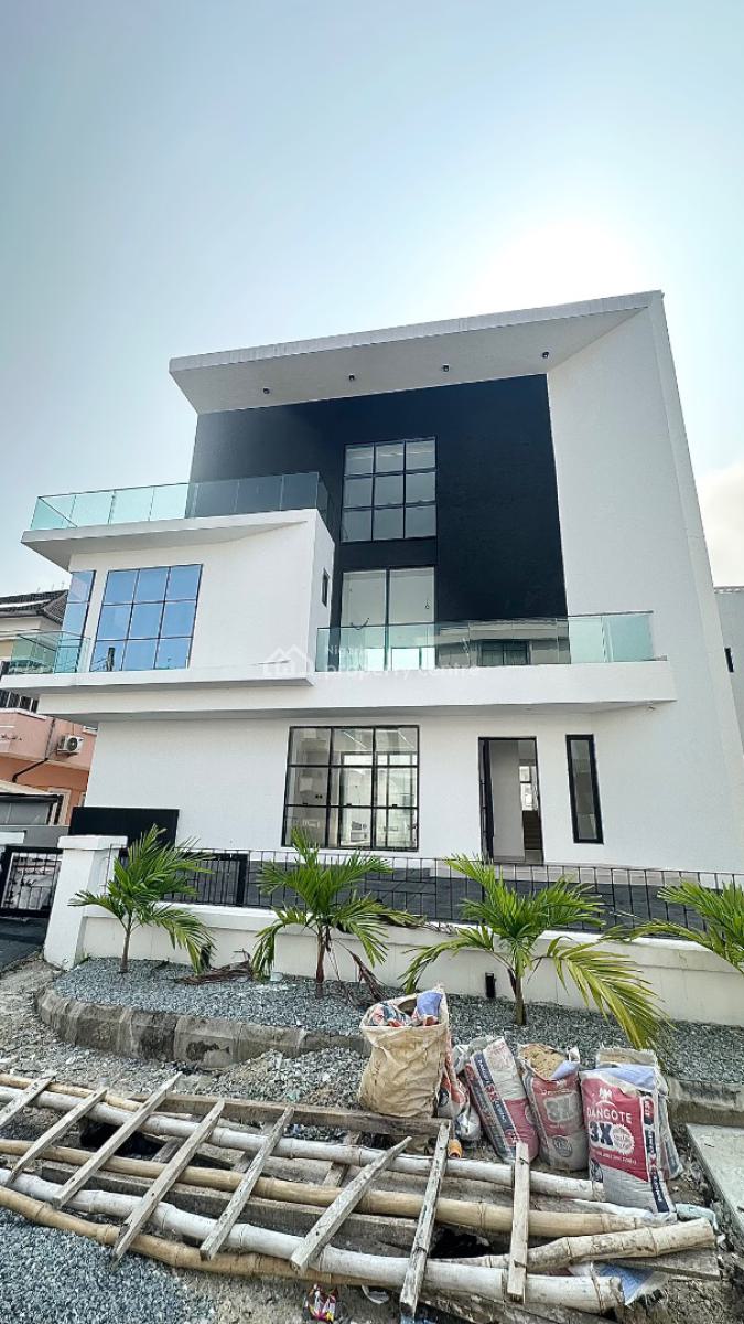 a Modern  Styled Fully Detached Lux, 5bdr  Duplex with All Necessities, Best Estate in Orchid Road, Lekki Phase 2, Lekki, Lagos, Detached Duplex for Sale