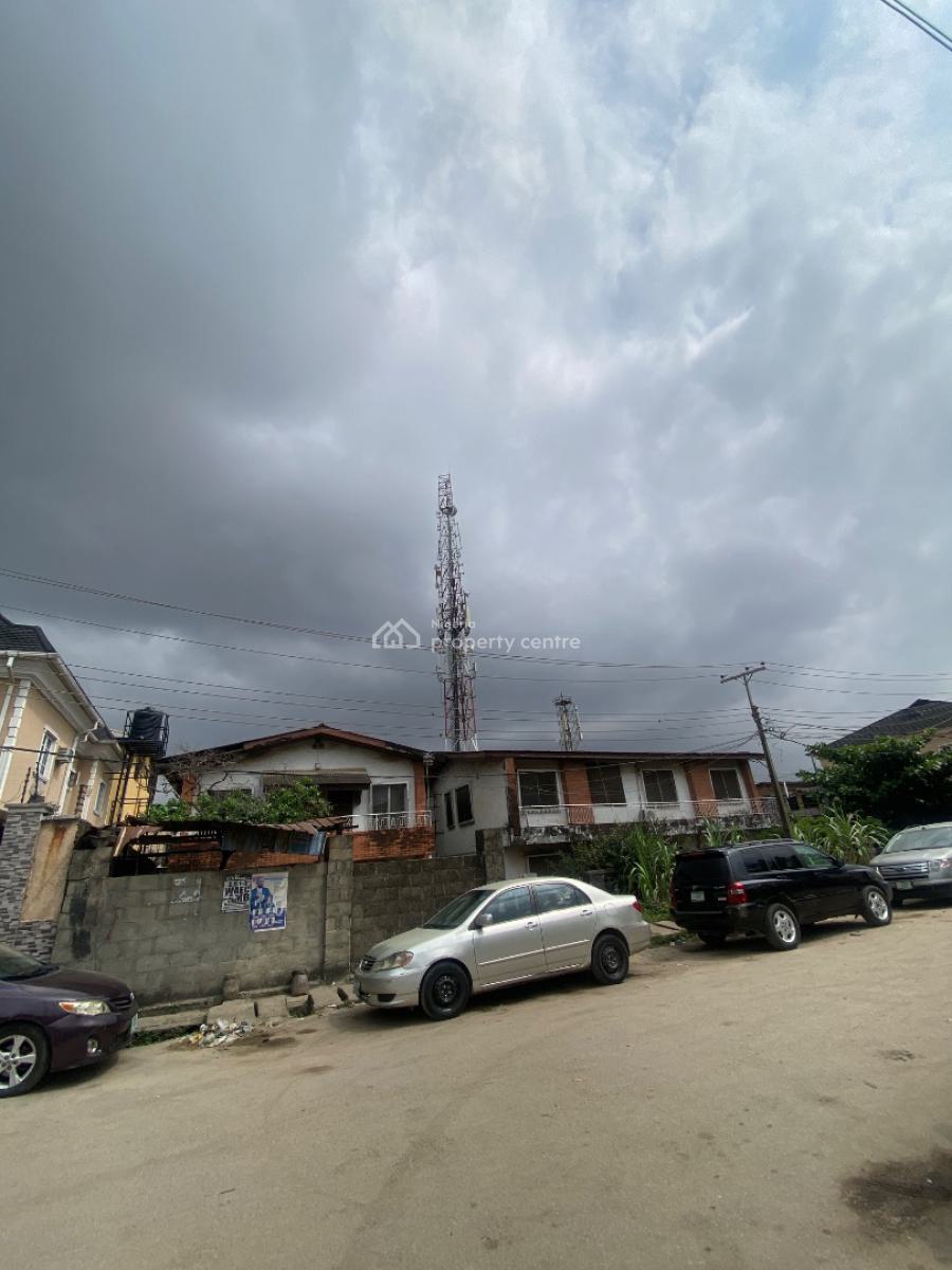 Prime Corner Piece Land with a Dilapidated Story Building, Off Kilo Bustop Surulere Lagos, Kilo, Surulere, Lagos, Block of Flats for Sale