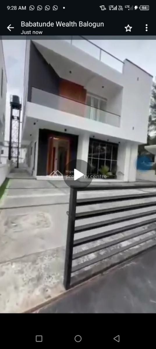 5 Bedroom Duplex, Megamound, Lekki, Lagos, Detached Duplex for Sale