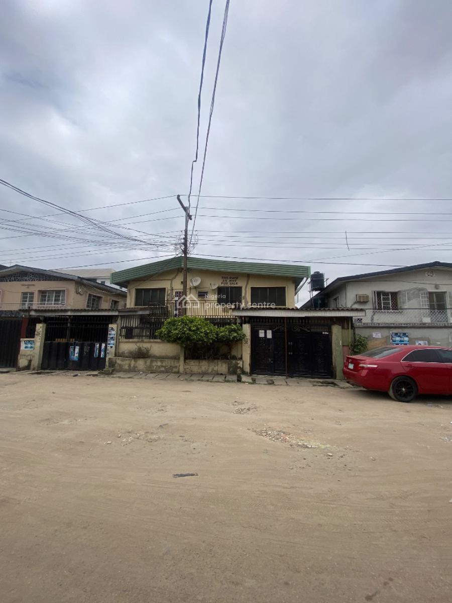 Strategic Investment Property: 22-room Hotel with C of O, Off Cole Street Via Olufemi , Close to Ogunlana Drive Axis, Ogunlana, Surulere, Lagos, Block of Flats for Sale