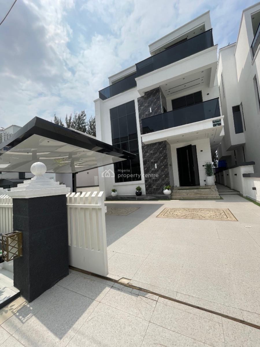 Luxury 5 Bedroom Fully Detached Duplex with Rooftop Terrace, Lekki County, Lekki, Lagos, Detached Duplex for Sale