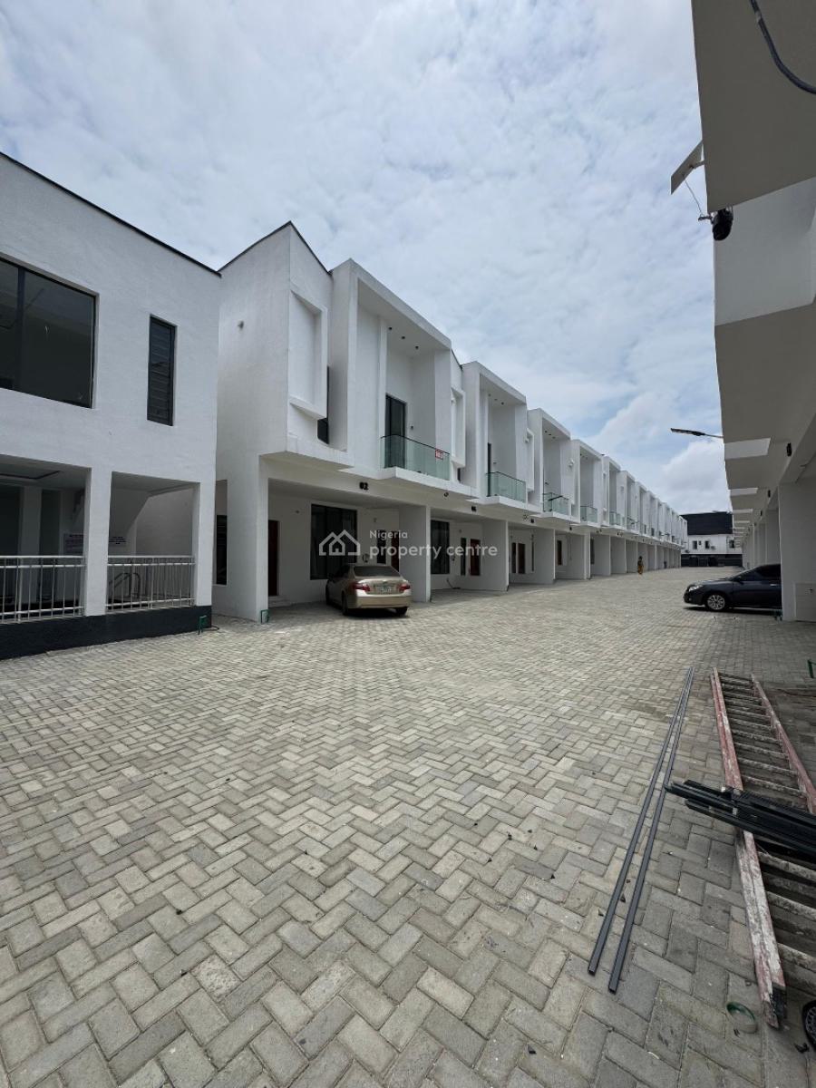 Exquisite 4 Bedroom Terrace Duplex with Bq, Pool & Gym in Serene Estat, Vgc, Lekki, Lagos, Terraced Duplex for Sale