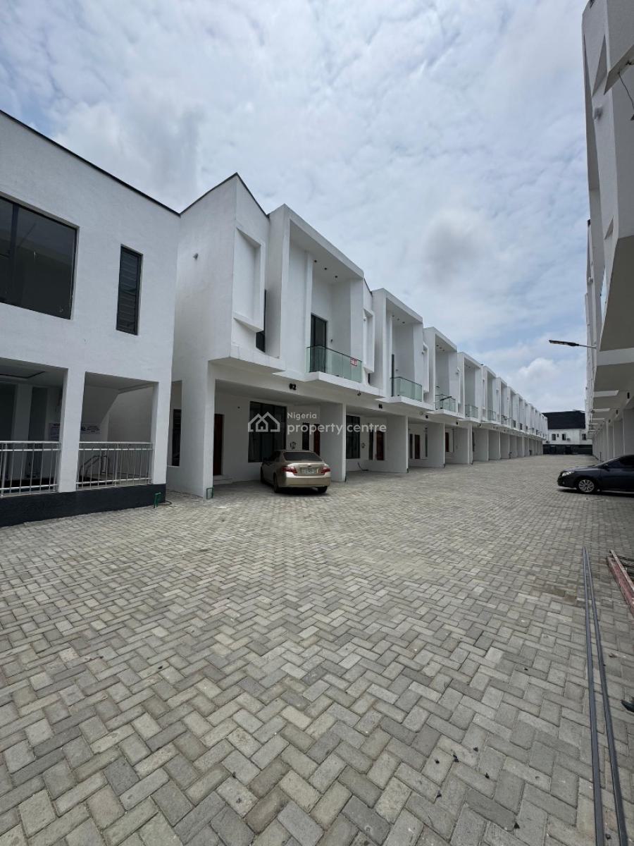 Exquisite 4 Bedroom Terrace Duplex with Bq, Pool & Gym in Serene Estat, Vgc, Lekki, Lagos, Terraced Duplex for Sale