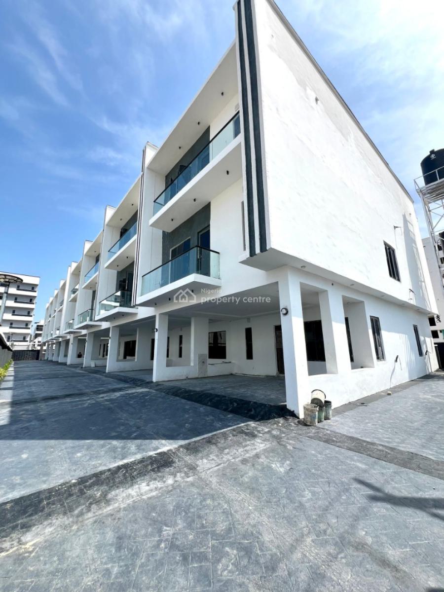 Newly Built 4bedroom Terrace Duplex with a Bq, Ikate, Lekki, Lagos, Terraced Duplex for Sale