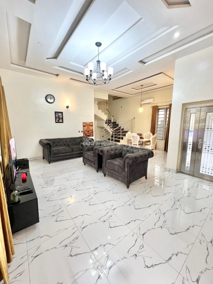 a Luxury 4 Bedrooms Fully Detached Duplex with Furniture, Ajah, Badore, Ajah, Lagos, Flat / Apartment for Sale