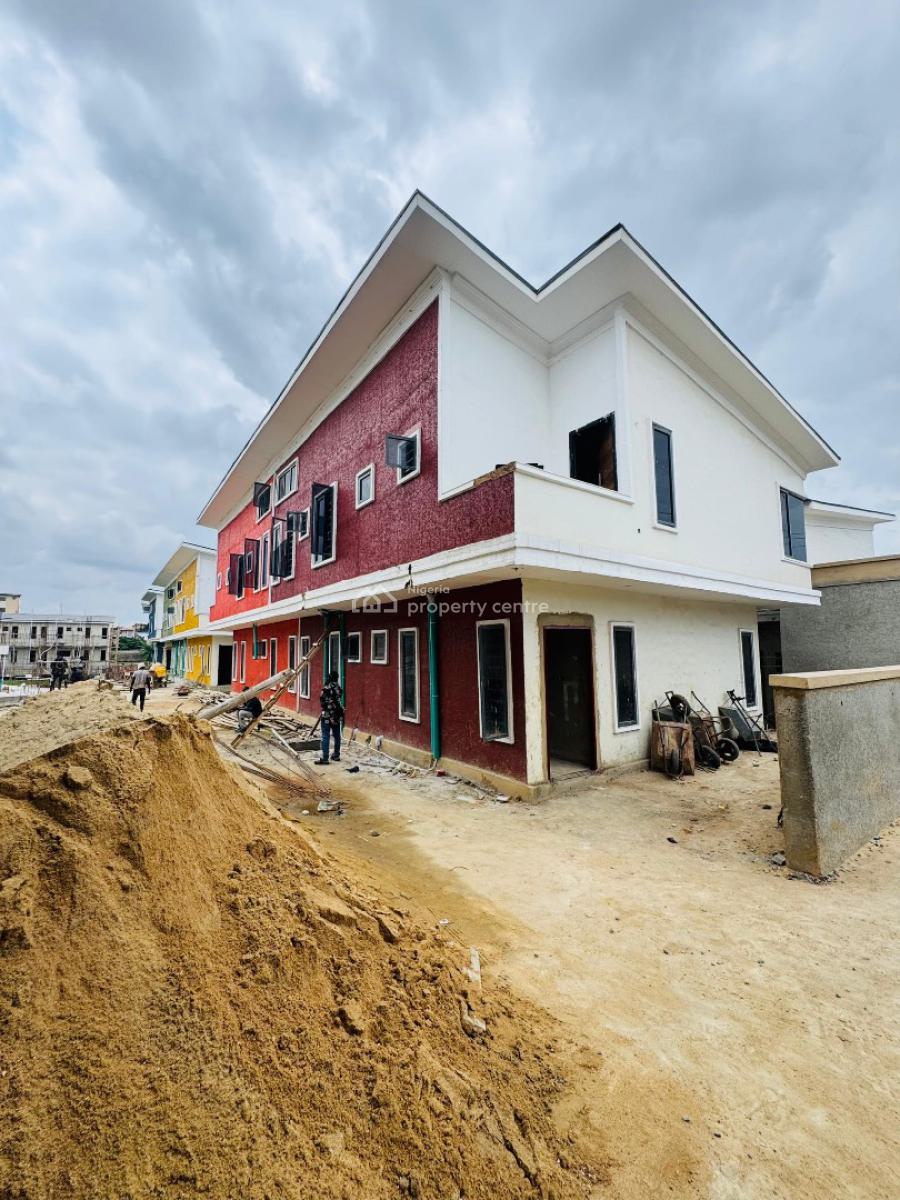 Newly Built 4 Bedroom Semi Duplex with Bq in Secure Estate, Opebi, Ikeja, Lagos, Semi-detached Duplex for Sale