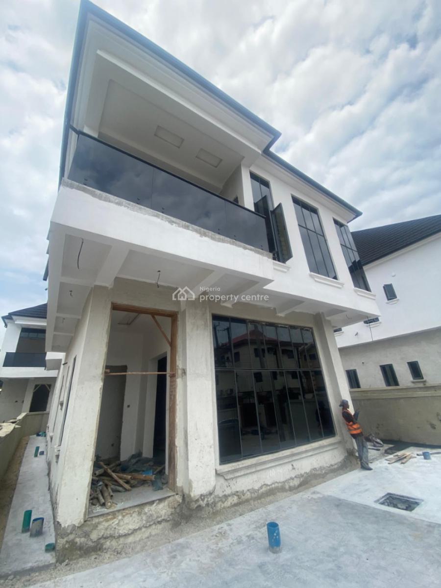 Luxury & Comfort in a 90% Ready Home, Osapa, Lekki, Lagos, Semi-detached Duplex for Sale