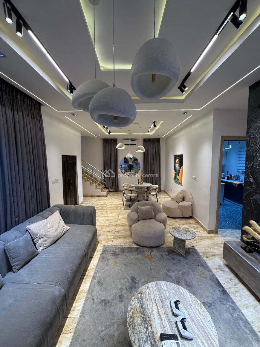 Luxury 4-bedroom Apartment with Premium Amenities, Dpk Estate, Lekki, Lagos, Terraced Duplex Short Let