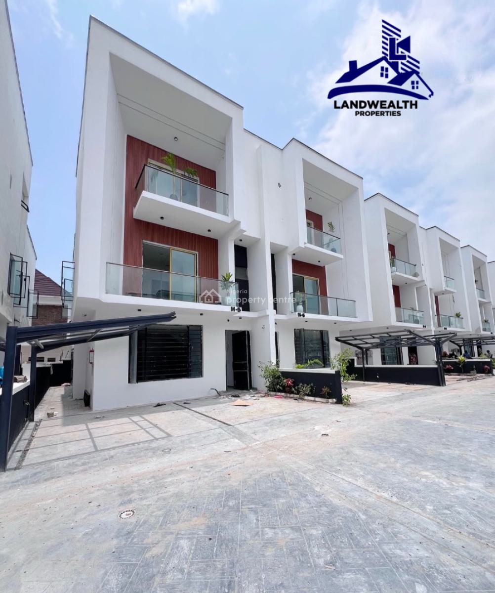 Fully Serviced 4 Bedroom Semi-detached  Duplexes, Secure Estate at Orchid Lekki, Lekki, Lagos, Semi-detached Duplex for Sale