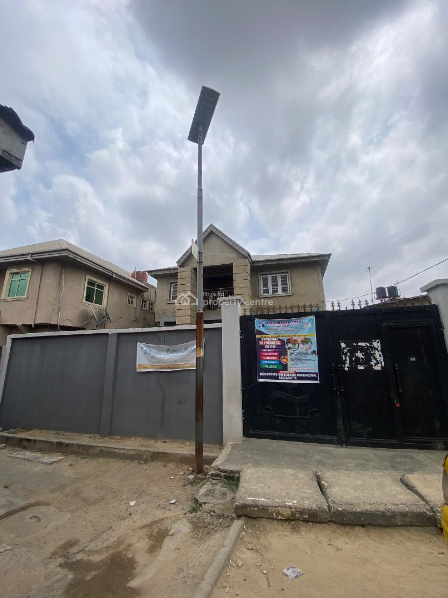 Modern Storey Building with Prime Potential, Agbonyin Avenue Off Adelabu Surulere Lagos, Adelabu, Surulere, Lagos, Block of Flats for Sale