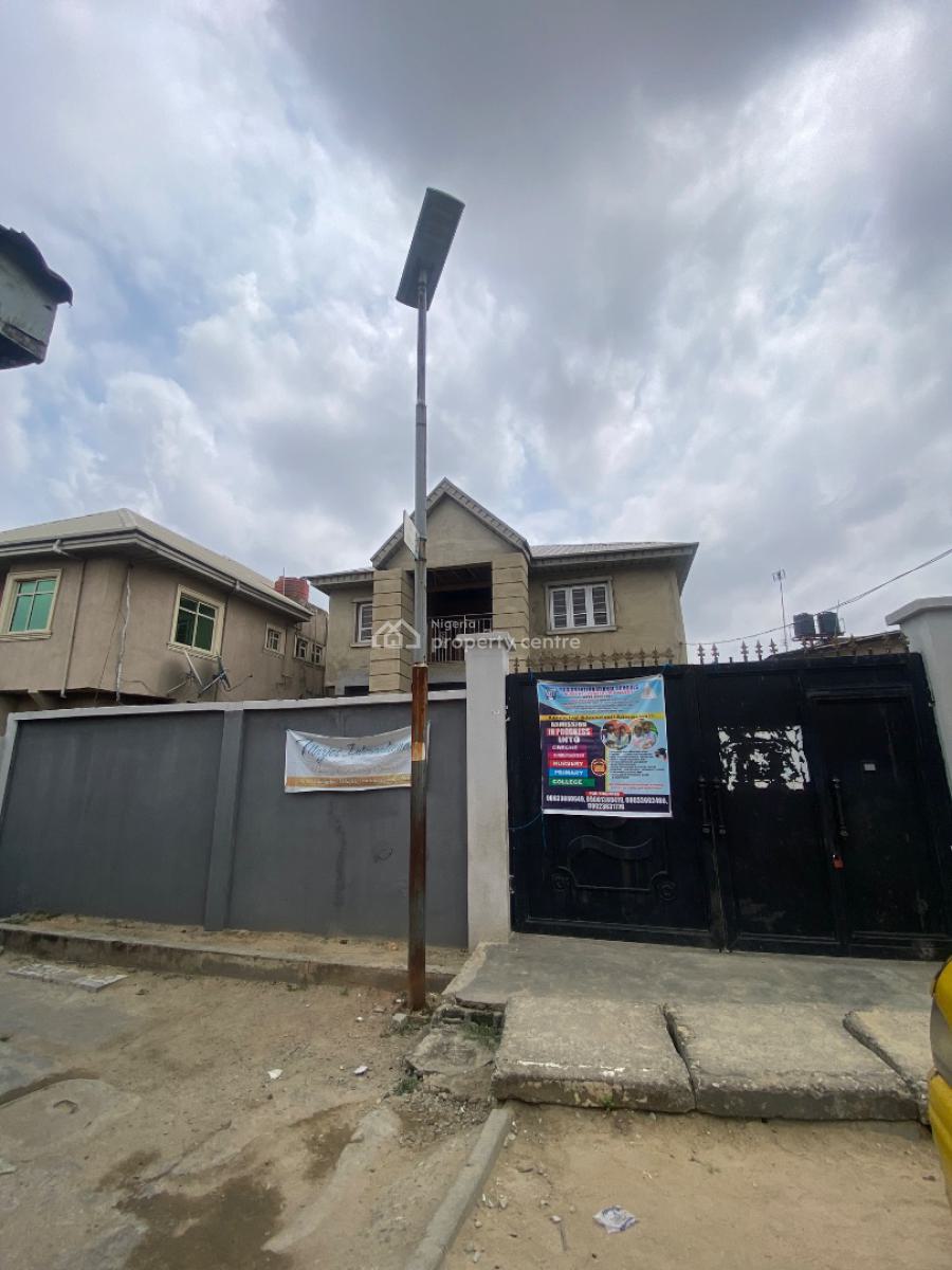 Modern Storey Building with Prime Potential, Agbonyin Avenue Off Adelabu Surulere Lagos, Adelabu, Surulere, Lagos, Block of Flats for Sale