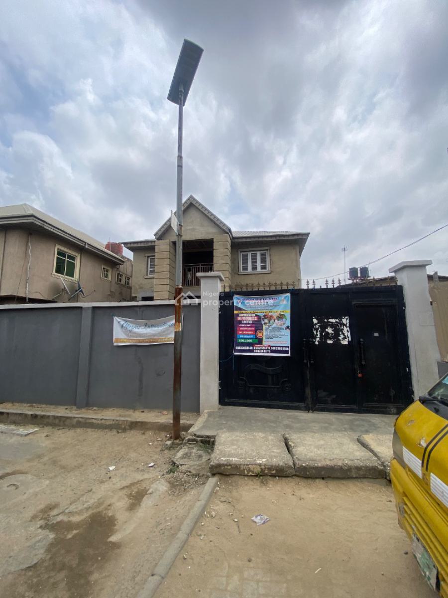 Modern Storey Building with Prime Potential, Agbonyin Avenue Off Adelabu Surulere Lagos, Adelabu, Surulere, Lagos, Block of Flats for Sale