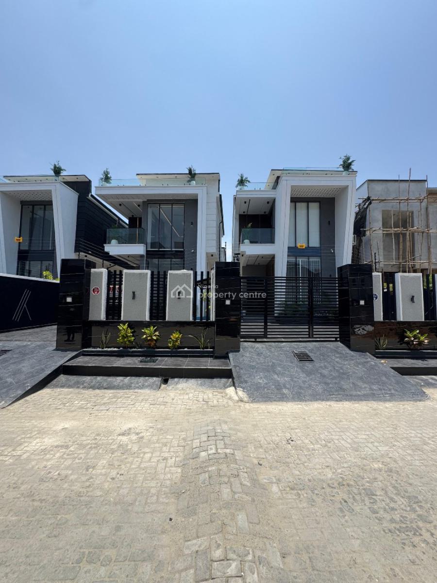 Luxury 5 Bedroom Detached Duplex with Swimming Pool, Bq, Ajah, Lekki, Lagos, Detached Duplex for Sale