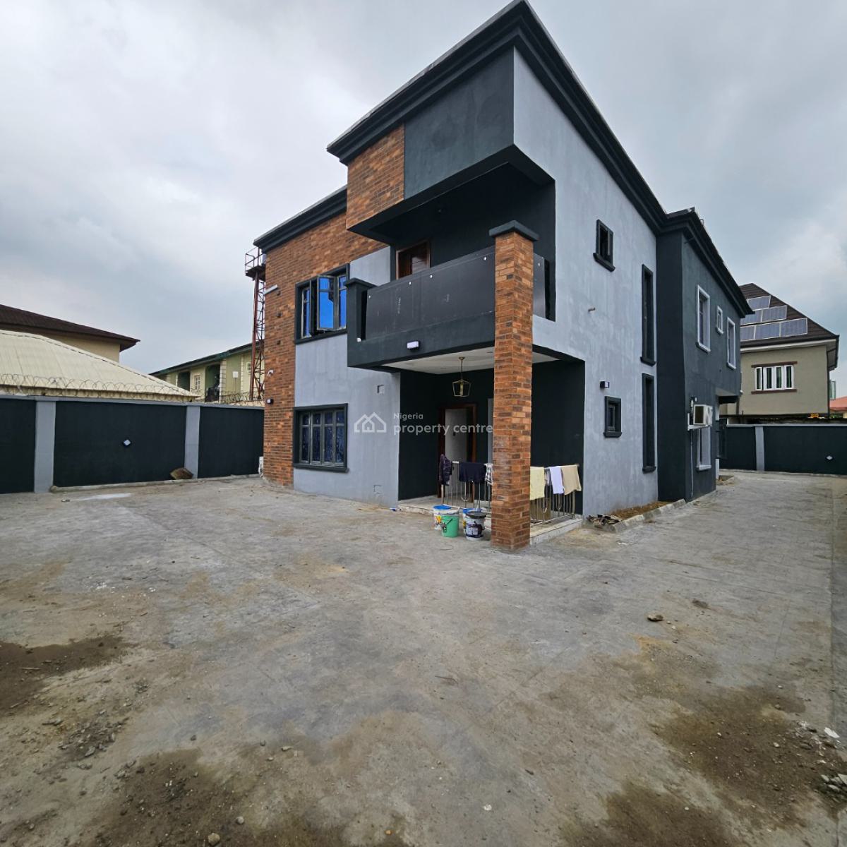 Brand New 4 Bedroom Fully Detached Duplex with a Room Bq, Gra Phase 2, Magodo, Lagos, Detached Duplex for Rent