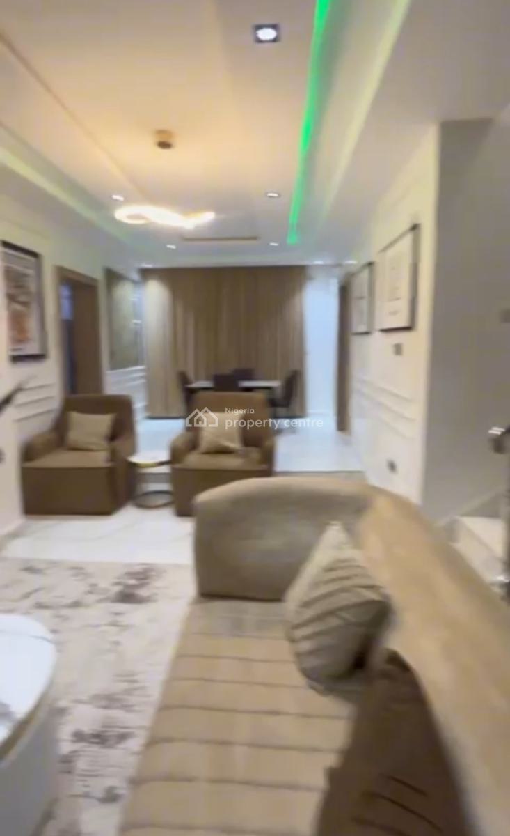 Luxury Furinished 4 Bedroom Terace Duplex with Bq, Sittout,tarred Rd,, By Coza(tarred Rd), Guzape District, Abuja, Flat / Apartment for Rent