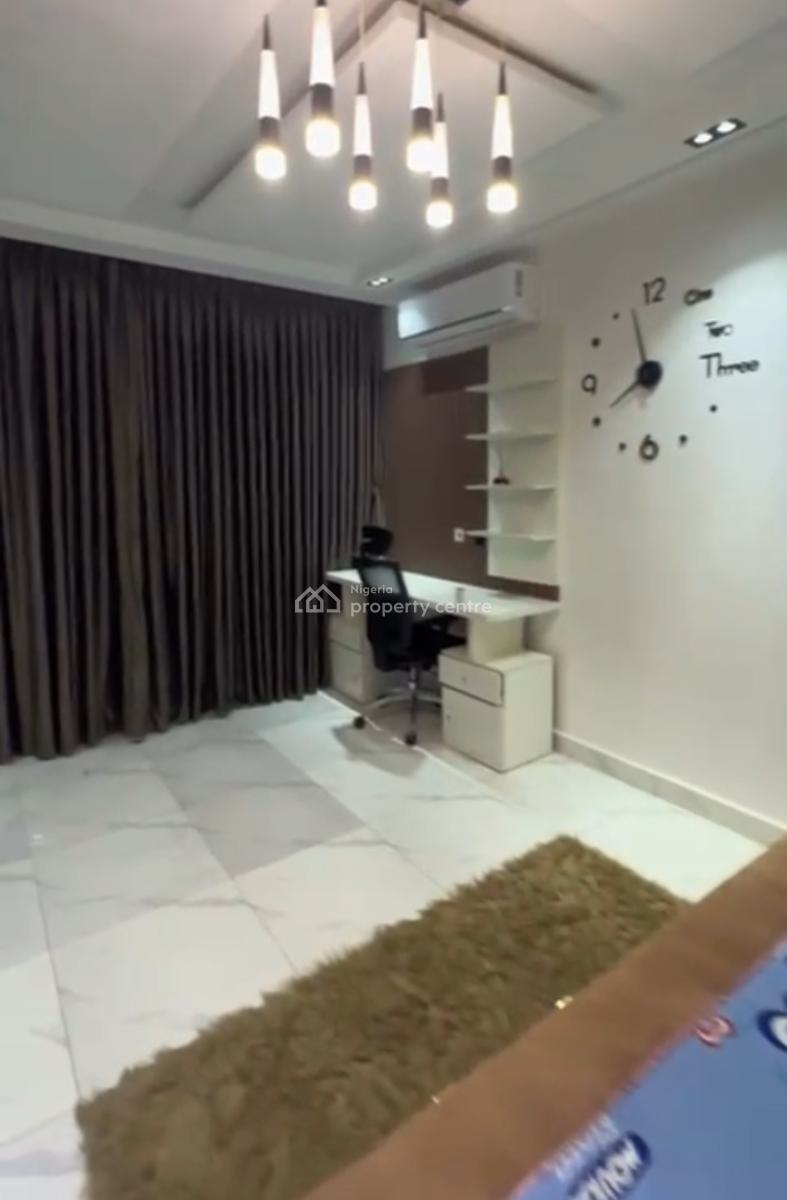 Luxury Furinished 4 Bedroom Terace Duplex with Bq, Sittout,tarred Rd,, By Coza(tarred Rd), Guzape District, Abuja, Flat / Apartment for Rent